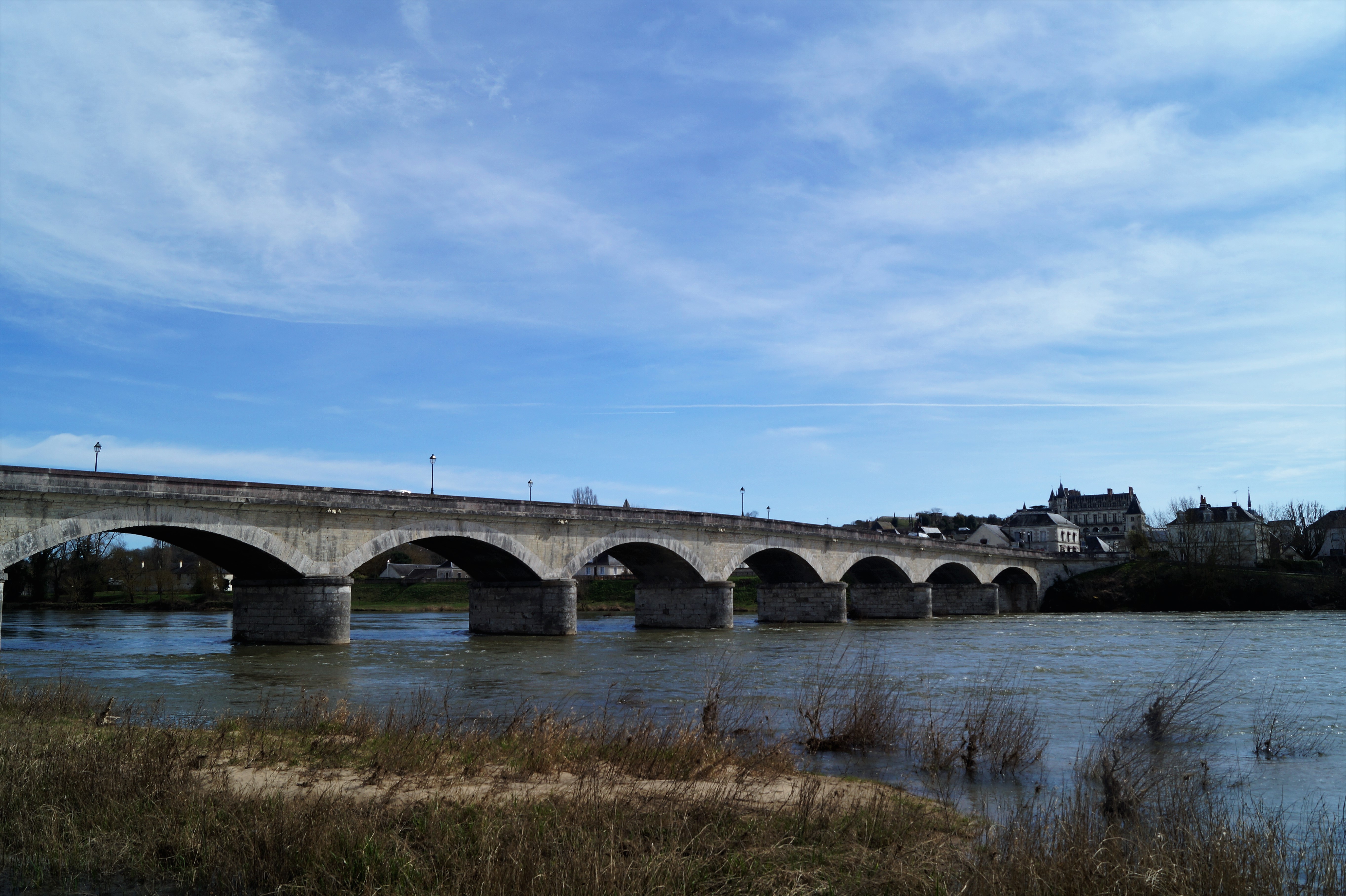 Pont du Maréchal Leclerc à Amboise (Indre et Loire)