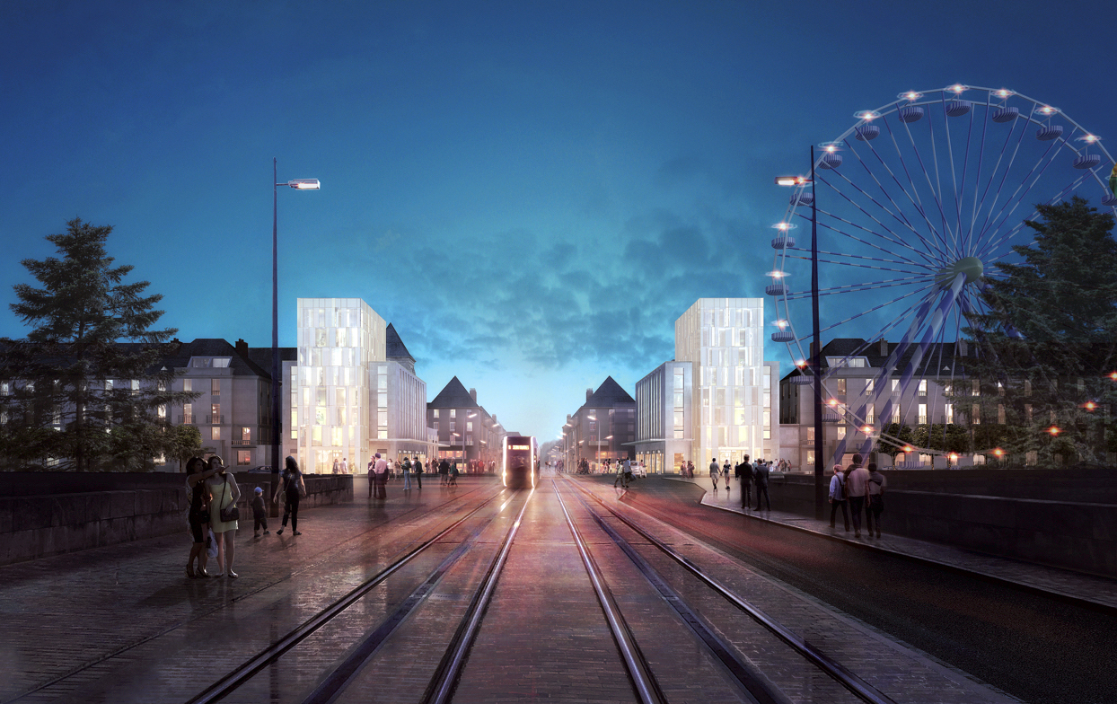 Visualisation du projet 'Porte de Loire'