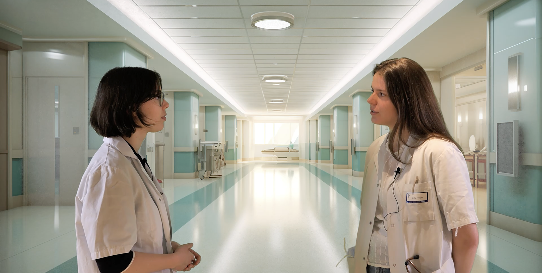 First day at the hospital